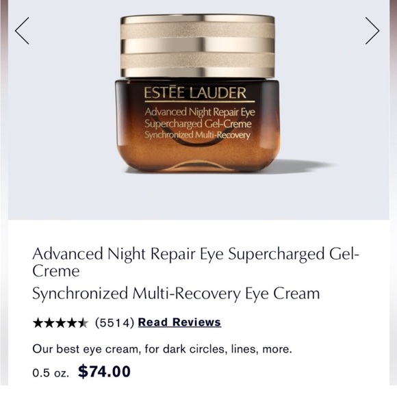 Estée Lauder Advanced Night Repair Eye Supercharged Gel-Creme - Picture 2 of 5